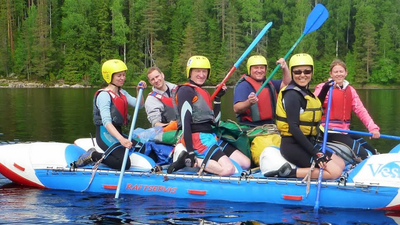 Корпоративный тур: Рафтинг по реке и командная программа «Лесной актив», 3 дня